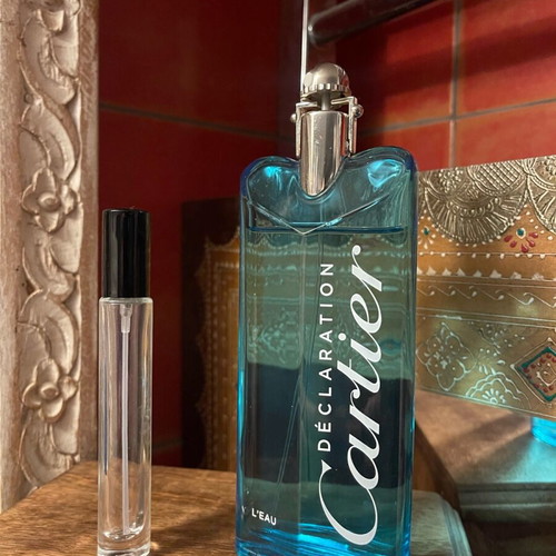 Cartier Decant 10 ml Declaration L’eau like new transferred perfume