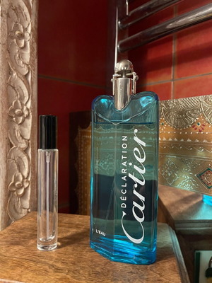 Cartier Decant 10 ml Declaration L’eau like new transferred perfume