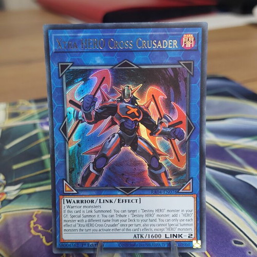 Xtra HERO Cross Crusader card