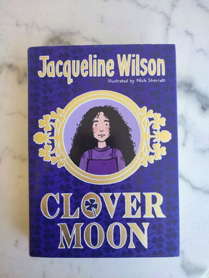 Clover Moon Jacqueline Wilson book like new, in English