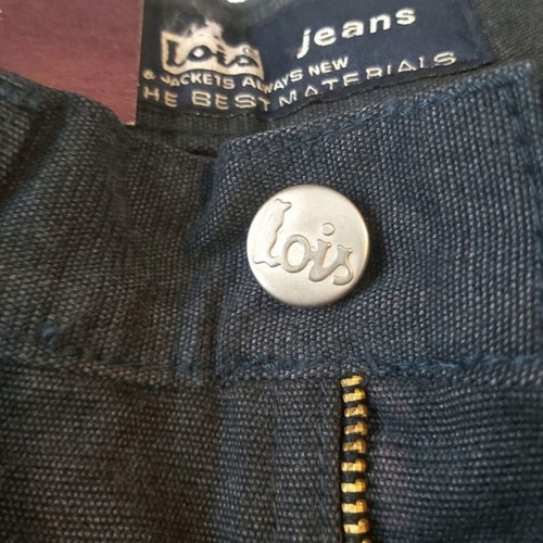 Lois unisex vintage high-waisted jeans new, 1980-1990