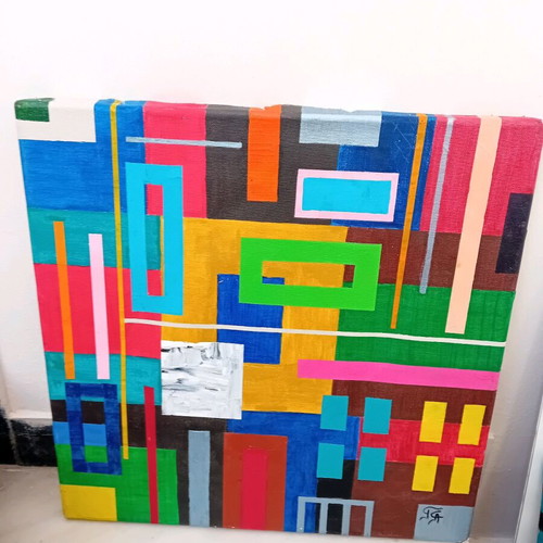 Painting like new 40×40 cm