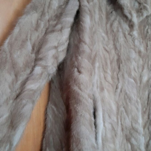 Caramel gold mink fur jacket like new