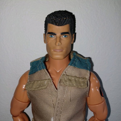 Action Man used with clothes, missing shoes, rare