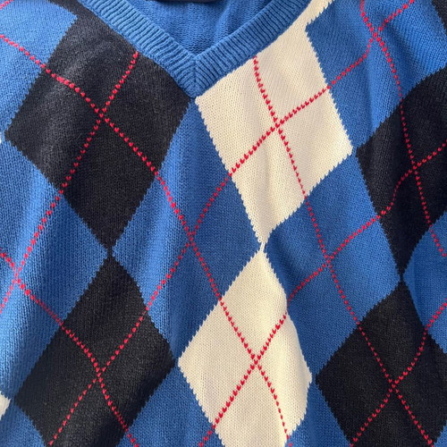 Mc Gregor sweater used, 100% cotton, multicolor, size L