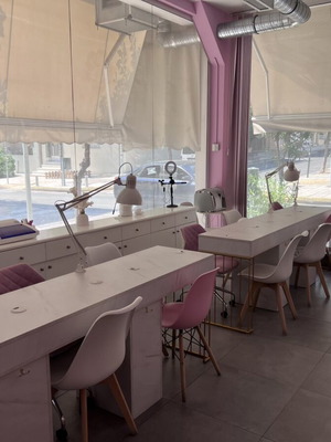 Manicure and pedicure salon equipment