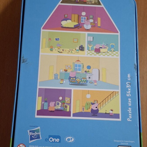 BRT Peppa Pig House Deco Puzzle 39 pieces like new
