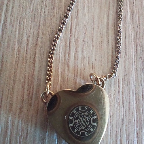 Dyrberg Kern stainless steel necklace like new, adjustable chain 45-50 cm