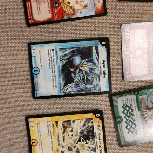 Duel Masters cards like new, 10 authentic and 100+ collectible