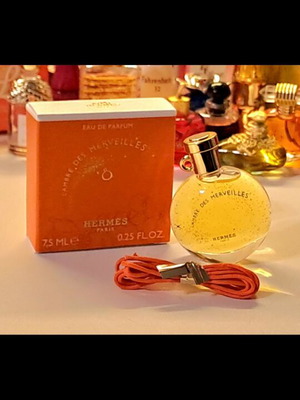 L'Ambre des Merveilles Hermès perfume miniature, vintage, new