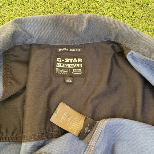 G-Star Raw men's denim jacket like new, blue, oversize XS-L