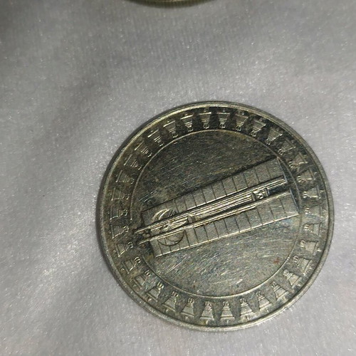 Bulgarian coins used, set of 4 commemorative and kingdom pieces