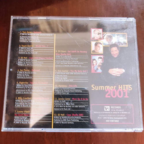 Summer Hits 2001 CD used