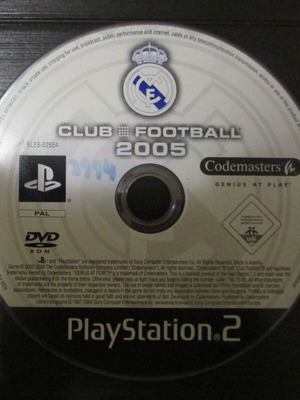 Club Football 2005 PlayStation 2 μεταχειρισμένο χωρίς εξώφυλλο