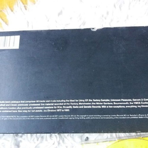 Joy Division, New Order, Electronic CD collection used with cassettes