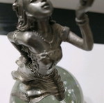 Metal Crystal Statuette