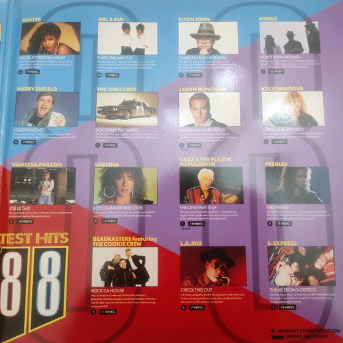 Double record The Greatest Hits of 1988 used