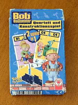 Bob the Builder Card Game used, 1999, Toggolino