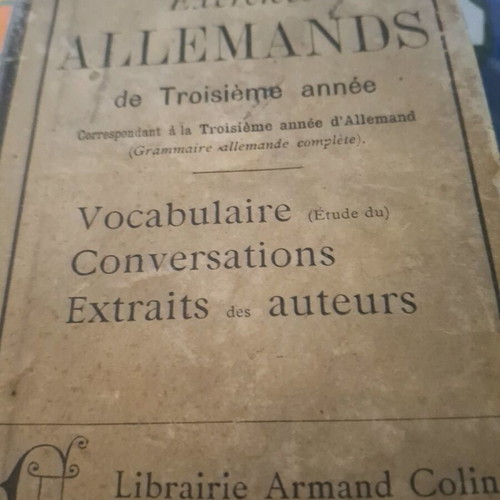 French book 1907 like new