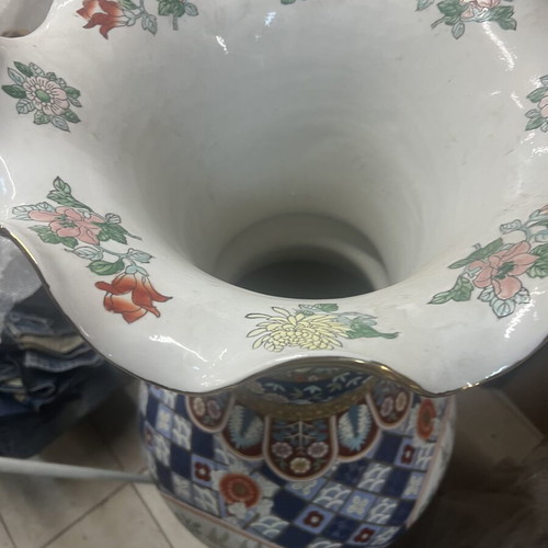 Satsuma vase new, height 1 meter and 350 cm