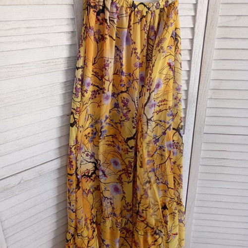 Erya maxi skirt with lining, small medium, multicolor