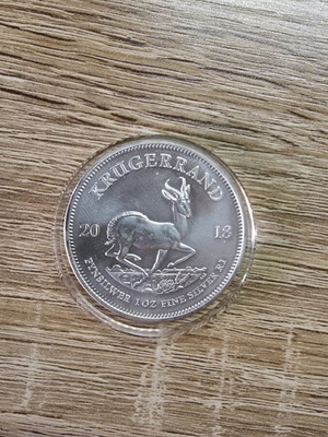 Krugerrand 1oz pure silver new