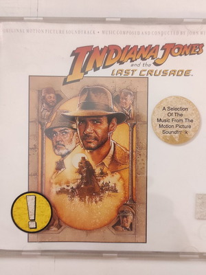 Indiana Jones and the Last Crusade CD soundtrack like new