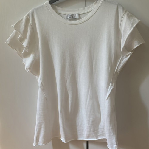 T-shirt Miss Simbolo white size M like new with sleeve design