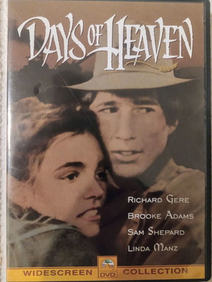 Days of Heaven DVD like new with Greek subtitles