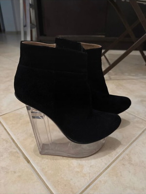 Heelys μπότες μέγεθος 38 σαν καινούργιο, μαύρο καστόρ