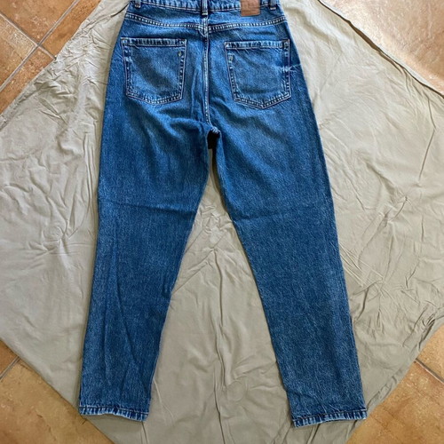 Zara straight jeans like new, blue, size S