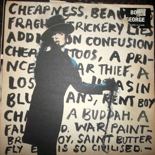 Boy George Cheapness And Beauty vinyl record used, Rock