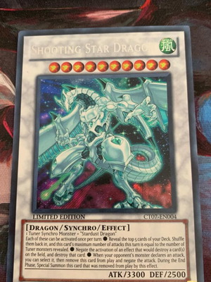 Shooting Star Dragon Yu-Gi-Oh Limited Edition Card new