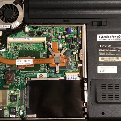E-System 3313GK Laptop used for parts, 13.3'' screen