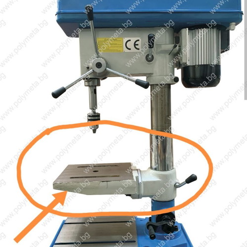 Chuck holder for bench drill used