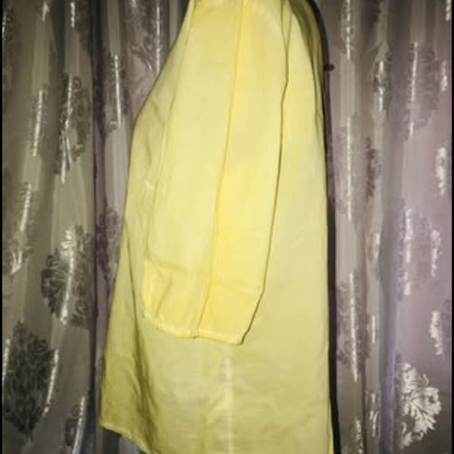 Cotton shirts 100% new, unused, size L-XL, yellow, 3/4 sleeve