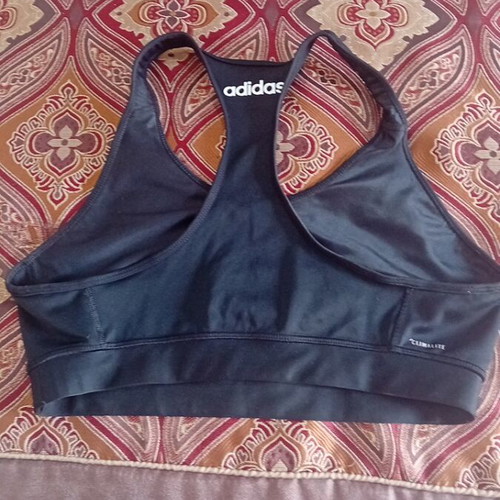 Adidas sports bra black like new