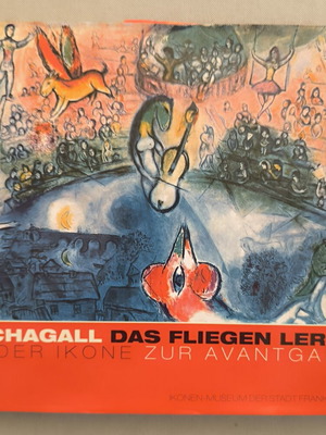 Als Chagall Das Fliegen Lernte Art Book like new, hardcover, trilingual