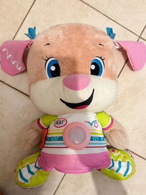 Εκπαιδευτικό Σκυλάκι Fisher Price Smart Stages ροζ σαν καινούργιο, μεγάλο μέγεθος