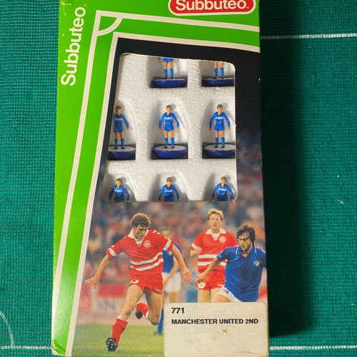 Vintage Subbuteo Team Ref 771 Manchester United like new