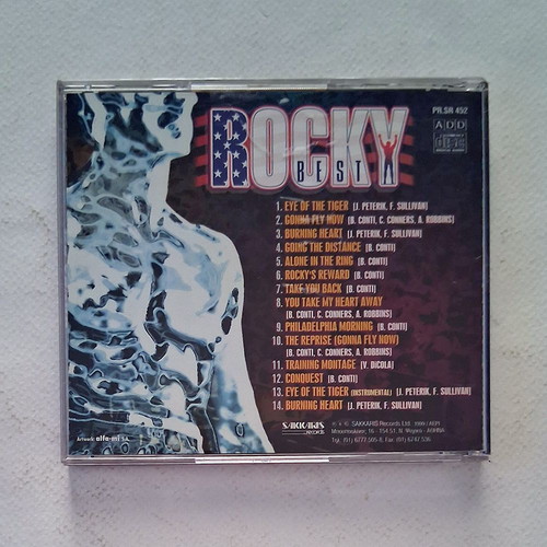 Rocky Best 1999 CD used, rock soundtrack