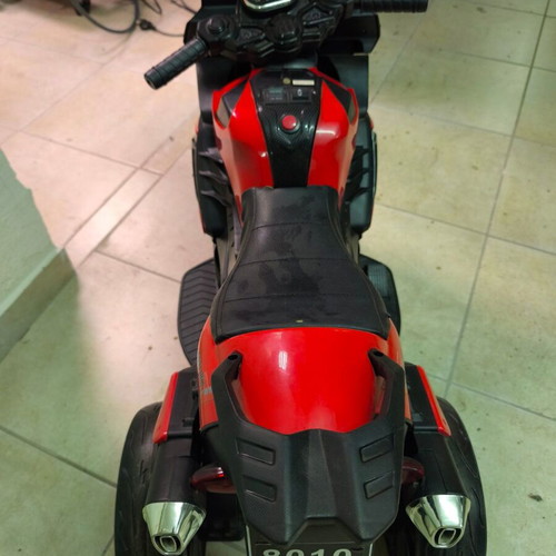 Electric motorcycle and electric car set