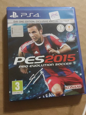 PES 2015 Pro Evolution Soccer for PlayStation 4 used