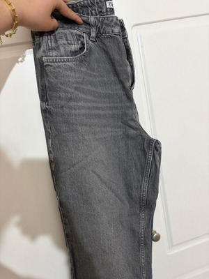 Zara gray jeans used, size 40