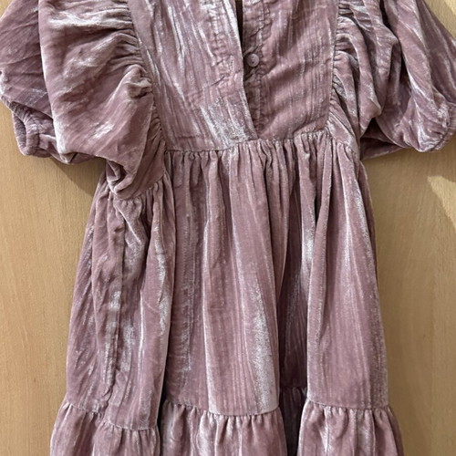 H&M velvet dress like new, worn once