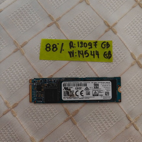 NVME SSD 256GB used, tested, excellent condition
