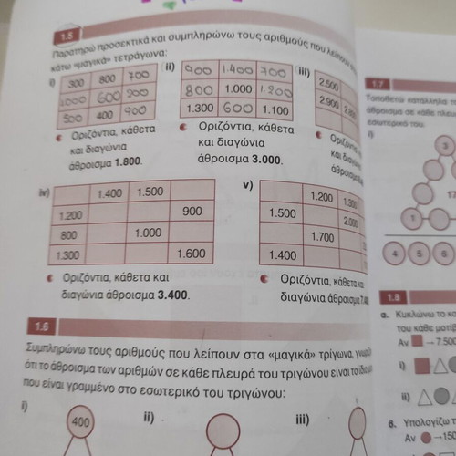 Mathematics Grade 5 Textbook like new, Patakis editions