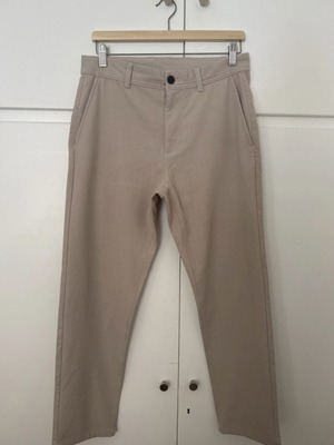 Αντρικό παντελόνι Zara καινούργιο, μπεζ, μέγεθος M