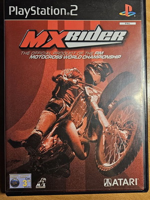 MX Rider PlayStation 2 game used, official motocross championship