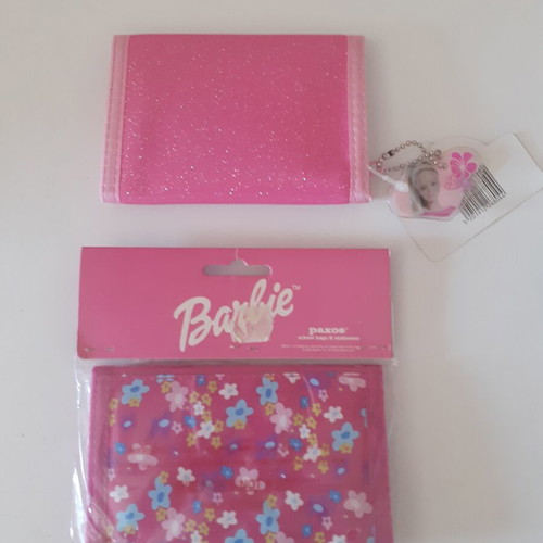 Barbie Paxos children's wallets new, set of two